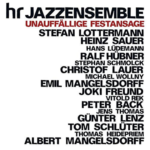 HR Jazzensemble - Unauffällige Festansage