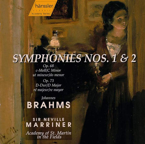 Johannes Brahms, Neville Marriner, The Academy Of St. Martin-in-the-Fields - Symphonies Nos. 1 & 2