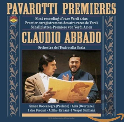 Luciano Pavarotti, Claudio Abbado - First Recording Of Rare Verdi Arias