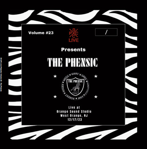 The Phensic - DCxPC Live Presents The Phensic Live at Orange Sound Studio West Orange, NJ 12/17/23