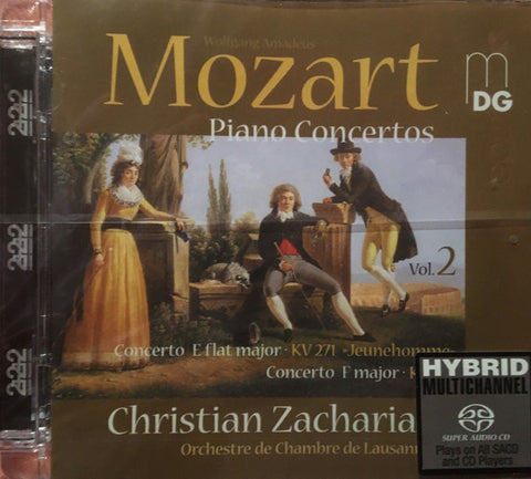 Wolfgang Amadeus Mozart, Christian Zacharias, Orchestre De Chambre De Lausanne - Piano Concerto Vol.2