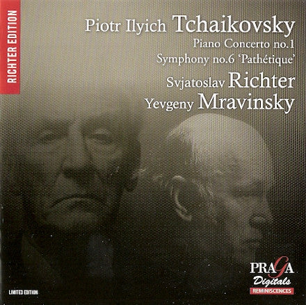 Piotr Ilyich Tchaikovsky - Svjatoslav Richter, Leningrad Philharmonic Orchestra, Yevgeny Mravinski - Piano Concerto No. 1 - Symphony No. 6 'Pathétique'