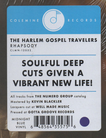 The Harlem Gospel Travelers - Rhapsody