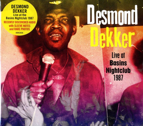Desmond Dekker - Live At Basins Nightclub 1987