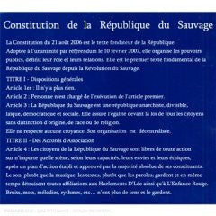 Les Hurlements D'Léo / L'Enfance Rouge - Constitution De La République Du Sauvage