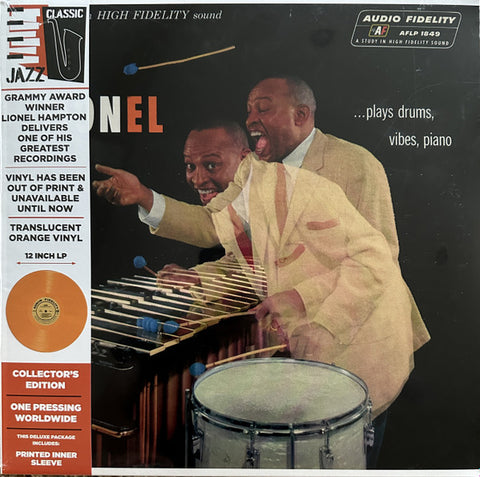 Lionel Hampton - Lionel...Plays Drums, Vibes, Piano