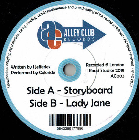 Coloride - Storyboard / Lady Jane