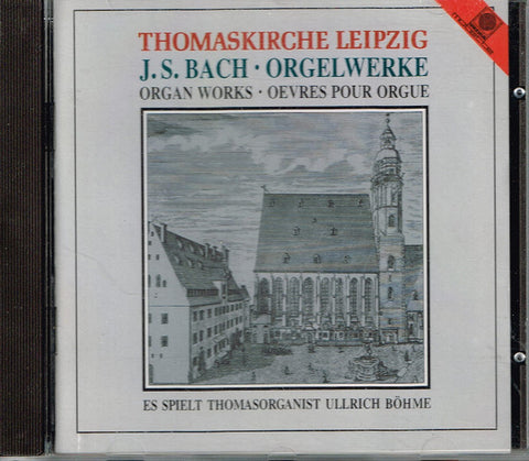 J.S. Bach, Ullrich Böhme - Organ Works - Oevres Pour Orgue