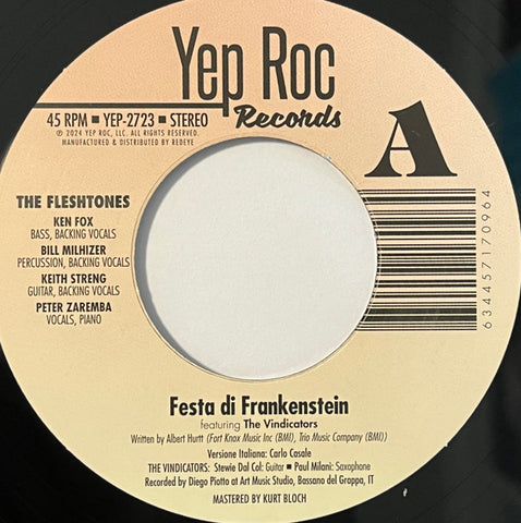 The Fleshtones - Festa Di Frankenstein / The Dedication Song