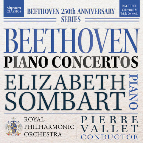 Beethoven, Elizabeth Sombart, Royal Philharmonic Orchestra, Pierre Vallet - Concerto 5 & Triple Concerto