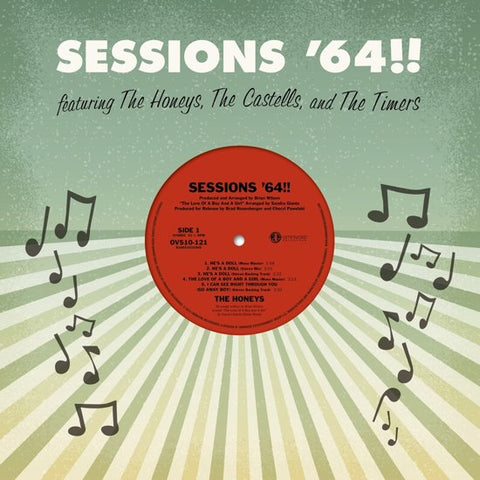 The Honeys, The Castells, The Timers - Sessions '64!!