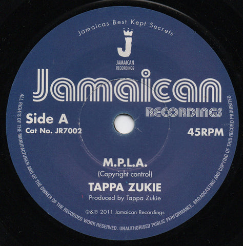 Tappa Zukie - M.P.L.A.