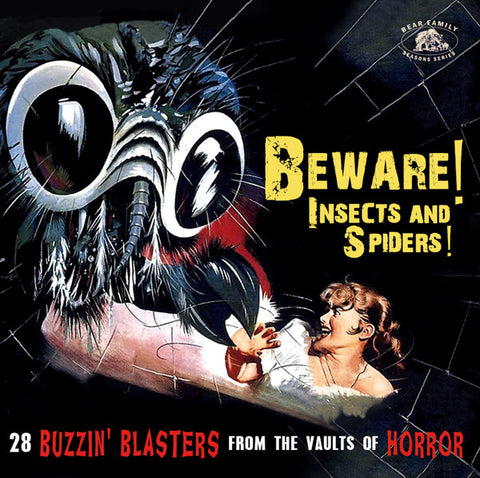 Various - Beware! Insects And Spiders! (28 Buzzin' Blasters From The Vaults Of Horror)