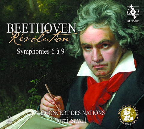 Sara Gouzy, Salome Fischer, Mingjie Lei, Manuel Walser, Le Concert Des nations, La Capella Nacional De Catalunya, Jordi Savall - Beethoven - Révolution Symphonies 6 à 9