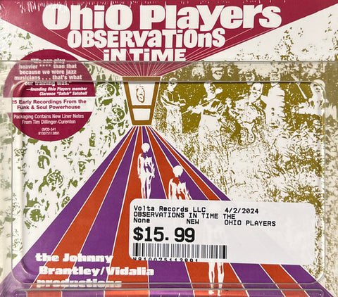 Ohio Players - Observations In Time (The Johnny Brantley/Vidalia Productions)