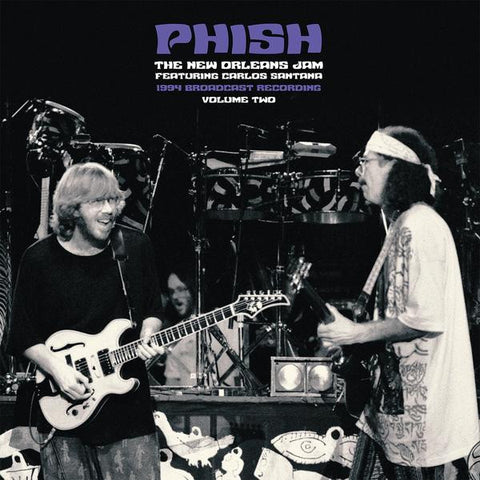 Phish - The New Orleans Jam Volume 2 (Featuring Carlos Santana) (1994 Broadcast Recording)