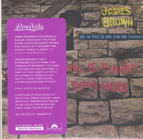 James Brown Plays And Directs The James Brown Band - Sho Is Funky Down Here