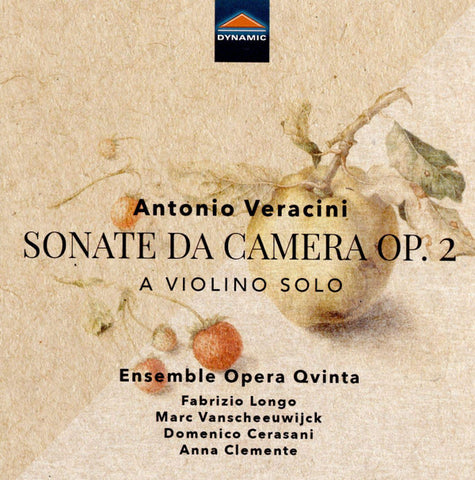 Antonio Veracini - Ensemble Opera Qvinta - Sonate Da Camera Op. 2