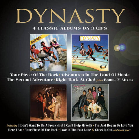 Dynasty - Your Piece Of The Rock / Adventures In The Land Of Music / The Second Adventure / Right Back At Cha!