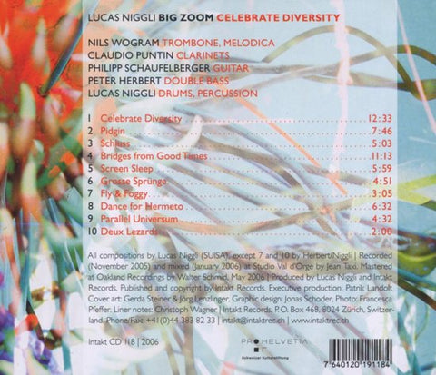 Lucas Niggli Big Zoom - Celebrate Diversity