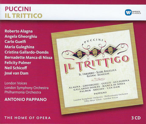 Puccini - The London Symphony Orchestra, Philharmonia Orchestra, Antonio Pappano - Il Trittico
