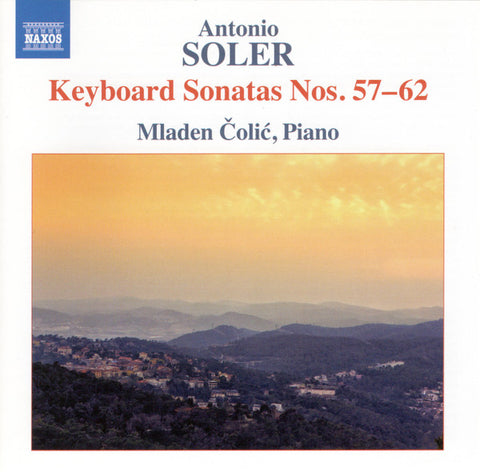 Antonio Soler, Mladen Čolić - Keyboard Sonatas Nos. 57–62