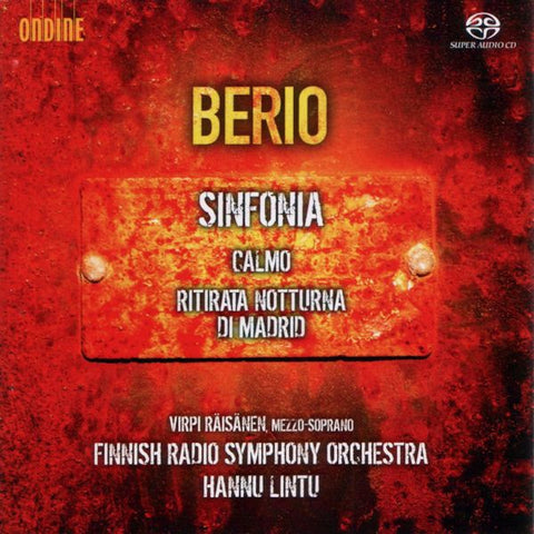 Berio - Virpi Räisänen, Finnish Radio Symphony Orchestra, Hannu Lintu - Sinfonia, Calmo, Ritirata Notturna Di Madrid