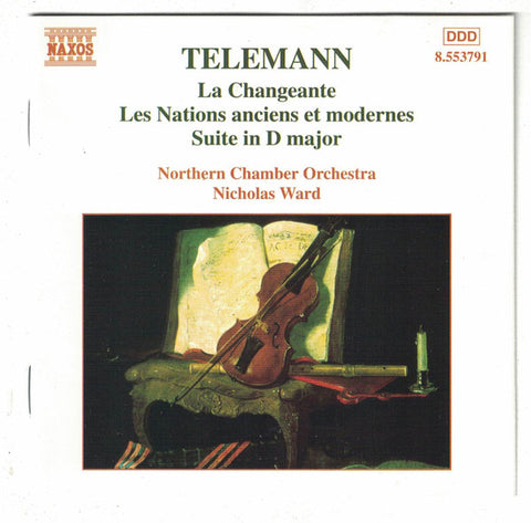 Georg Philipp Telemann, Northern Chamber Orchestra, Nicholas Ward - La Changeante, Les Nations anciens et modernes, Suite in D major