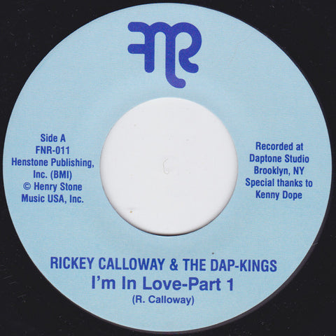 Rickey Calloway & The Dap-Kings - I'm In Love