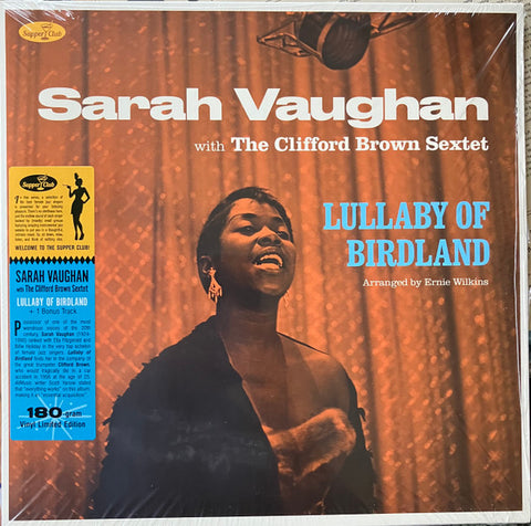 Sarah Vaughan With The Clifford Brown Sextet - Lullaby Of Birdland