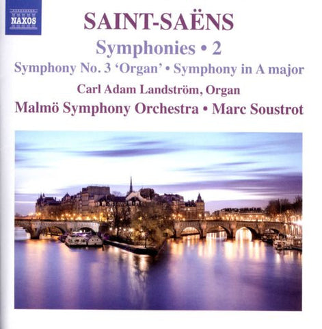 Saint-Saëns, Carl Adam Landström, Malmö Symphony Orchestra, Marc Soustrot - Symphonies • 2