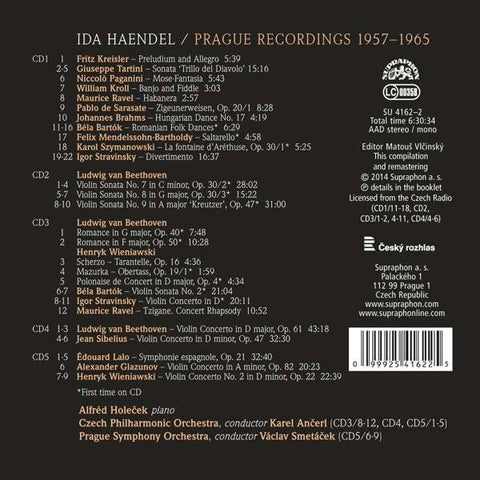 Ida Haendel - Prague Recordings 1957-1965