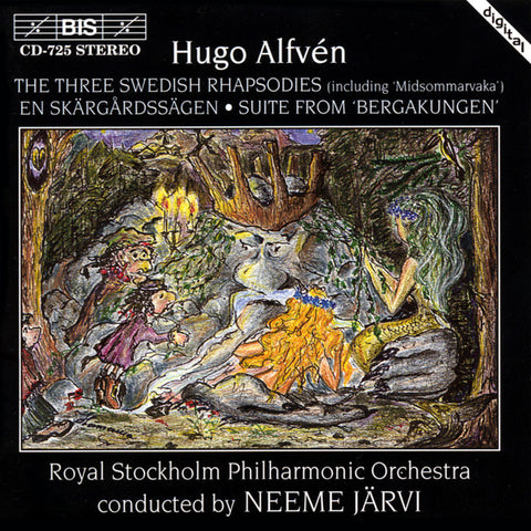 Hugo Alfvén, Royal Stockholm Philharmonic Orchestra, Neeme Järvi - The Three Swedish Rhapsodies