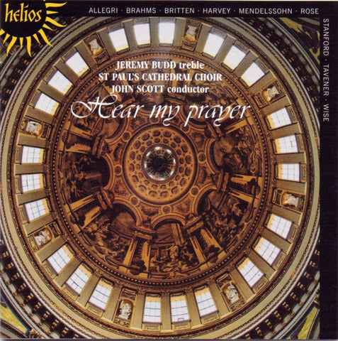 St Paul's Cathedral Choir, Jeremy Budd, John Scott, Various - Hear My Prayer