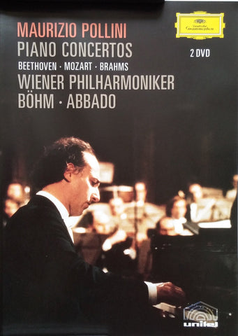 Maurizio Pollini, Beethoven, Mozart, Brahms, Wiener Philharmoniker, Böhm, Abbado - Piano Concertos