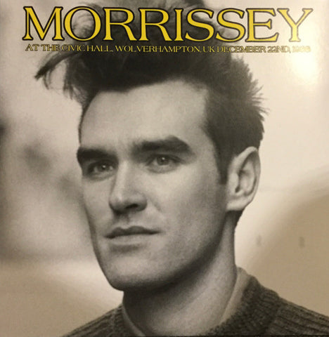 Morrissey - At The Civic Hall, Wolverhampton, UK, December 22nd, 1988