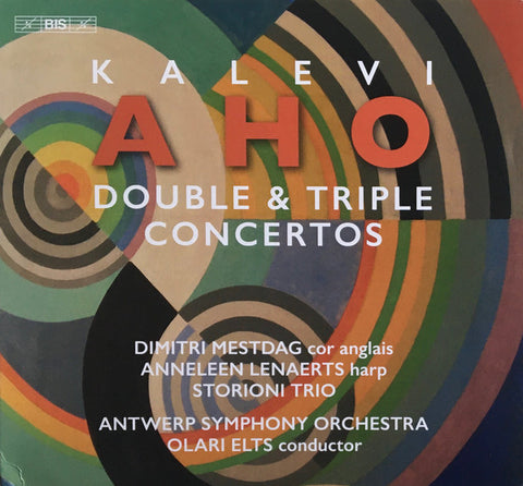 Kalevi Aho, Dimitri Mestdag, Anneleen Lenaerts, Storioni Trio, Antwerp Symphony Orchestra, Olari Elts - Double & Triple Concertos