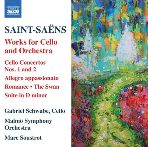 Saint-Saëns, Gabriel Schwabe, Malmö Symphony Orchestra, Marc Soustrot - Cello Concertos Nos. 1 & 2 / Works For Cello And Orchestra
