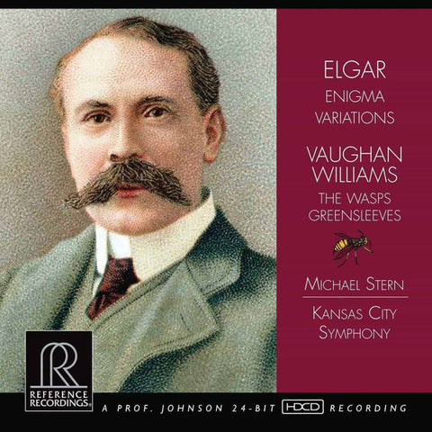 Elgar / Vaughan Williams • Kansas City Symphony / Michael Stern - Enigma Variations • The Wasps • Greensleeves