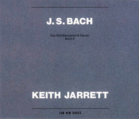 J. S. Bach, Keith Jarrett, - Das Wohltemperierte Klavier, Buch II