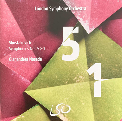 Shostakovich, London Symphony Orchestra - Gianandrea Noseda - Symphonies Nos 5 & 1