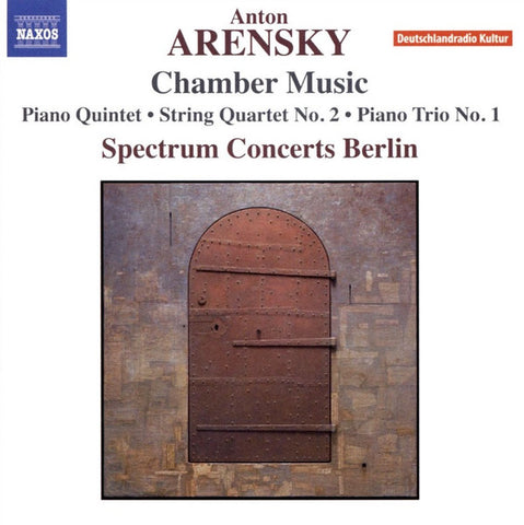 Anton Arensky, Spectrum Concerts Berlin - Chamber Music