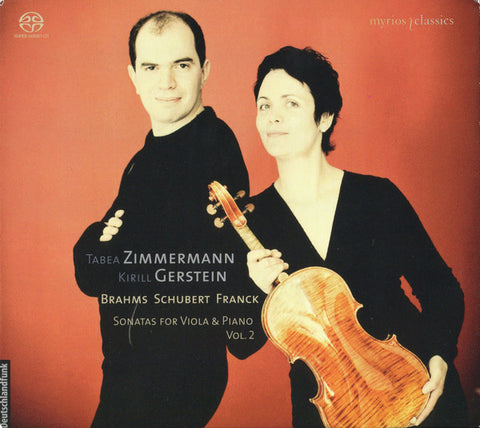 Tabea Zimmermann, Kirill Gerstein – Brahms, Schubert, Franck - Sonatas For Viola & Piano Vol. 2