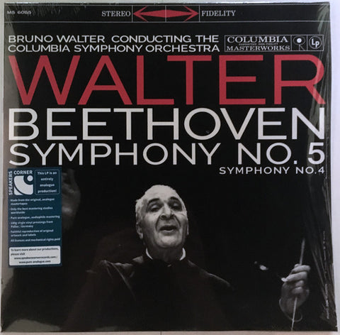 Bruno Walter, Columbia Symphony Orchestra, Beethoven - Symphony No. 5 · Symphony No. 4