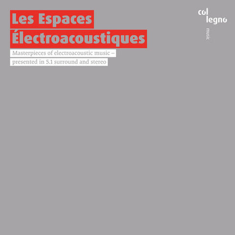 Various - Les Espaces Électroacoustiques