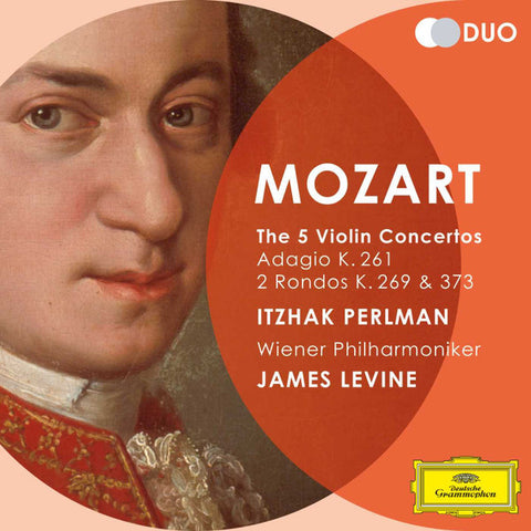 Mozart - Itzhak Perlman, Wiener Philharmoniker, James Levine - The 5 Violin Concertos / Adagio K. 261 / 2 Rondos K. 269 & 373