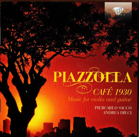 Astor Piazzolla / Piercarlo Sacco, Andrea Dieci - Café 1930 (Music For Violin And Guitar)