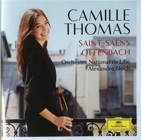 Camille Thomas, Saint-Saëns, Offenbach, Orchestre National de Lille, Alexandre Bloch - Camille Thomas