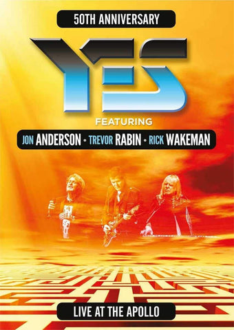 Yes Featuring Jon Anderson, Trevor Rabin, Rick Wakeman - Live At The Apollo (50th Anniversary)
