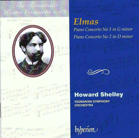 Elmas – Howard Shelley, Tasmanian Symphony Orchestra - Piano Concerto No. 1 In G Minor • Piano Concerto No. 2 In D Minor